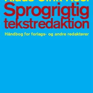 Sprogrigtig tekstredaktion
