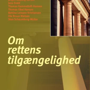 Om rettens tilgængelighed