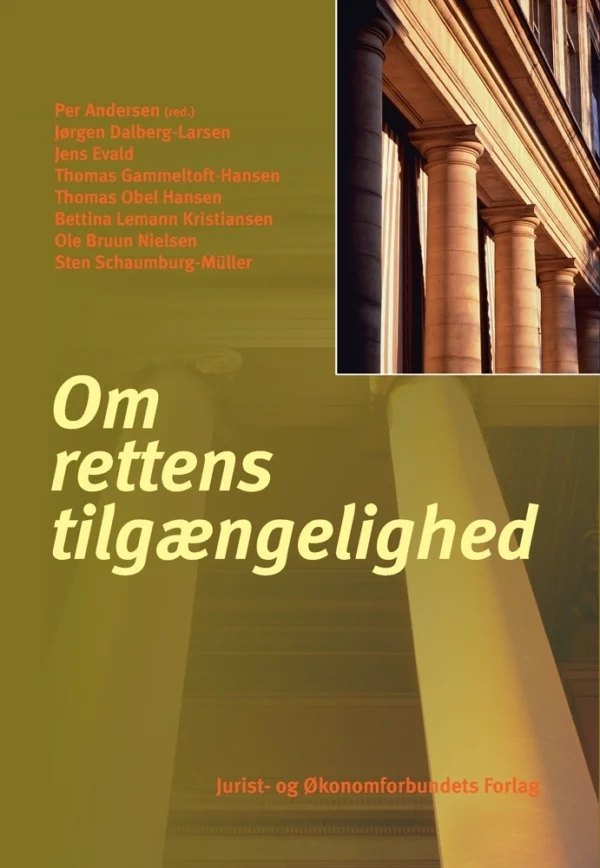 Om rettens tilgængelighed