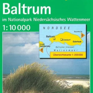 Baltrum, Kompass Wanderkarte 730