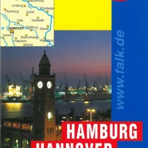 Falk Regionalkarten Deutschland Blad 5: Hamburg, Hannover, Magdeburg