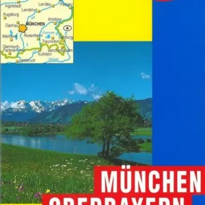 Falk Regionalkarten Deutschland Blad 16: München, Oberbayern