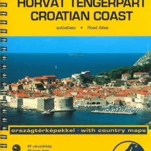 Croatian Coast: Dalmatia, Istria, Montenegro, Road Atlas