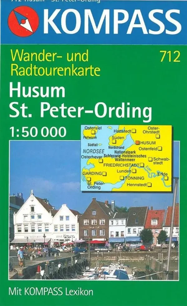 Husum-St-Peter-Ording, Kompass Wanderkarte 712