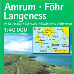 Amrum-Föhr Langeness im Naturpark Schleswig-Holsteinisches Wattenmeer