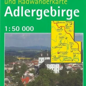 Adlergebirge (Orlicke Hory), Kompass Wander- u. Radwanderkarte 2062