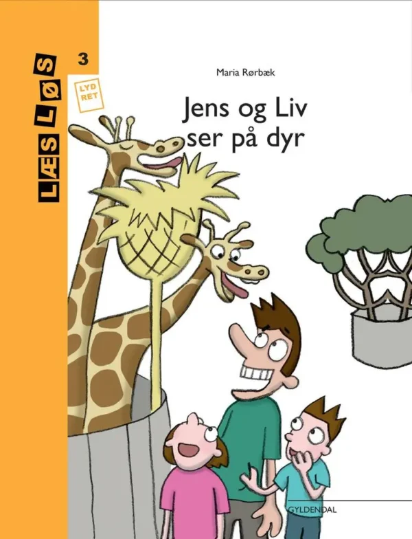 Jens og Liv ser på dyr