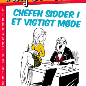 Chefen sidder i et vigtigt møde