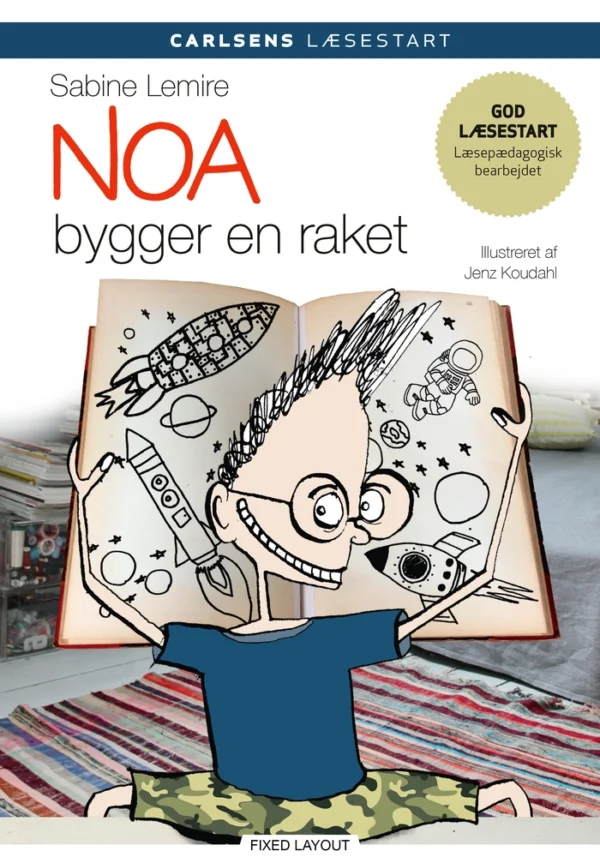 Carlsens Læsestart - Noa bygger en raket