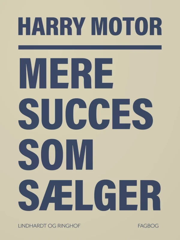 Mere succes som sælger