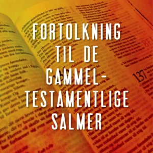 Fortolkning til de gammeltestamentlige Salmer