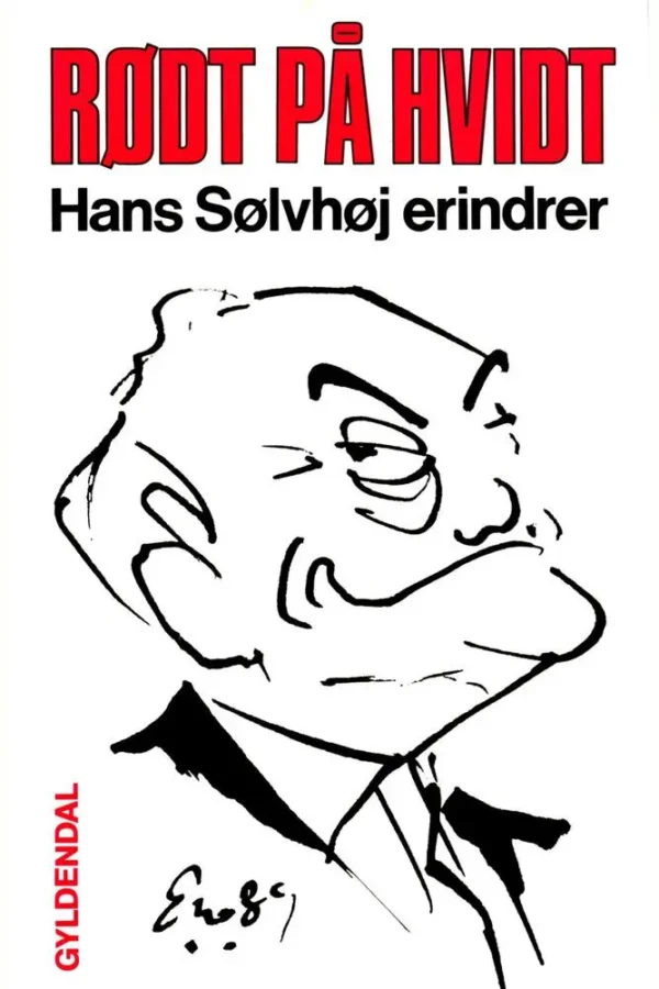 Rødt på hvidt