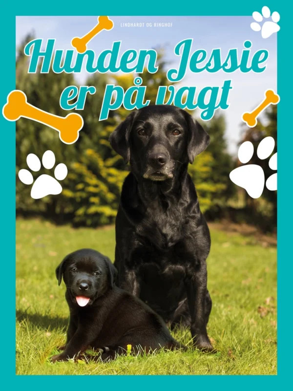 Hunden Jessie på vagt