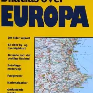 Paludans Bilatlas over Europa 2016