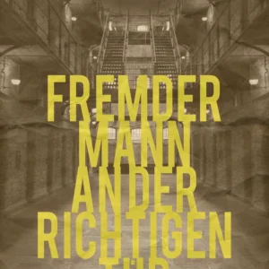 Fremder Mann an der richtigen Tür