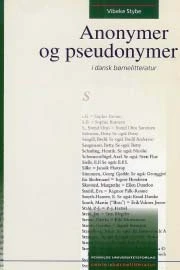 Anonymer og pseudonymer