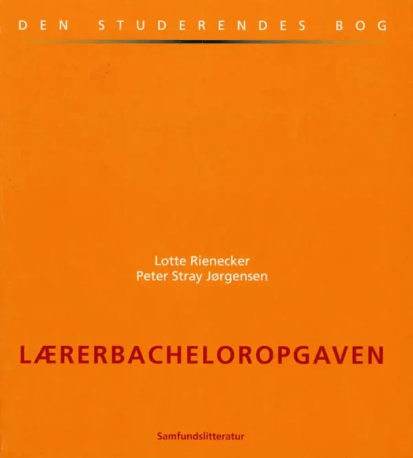 Lærerbacheloropgaven