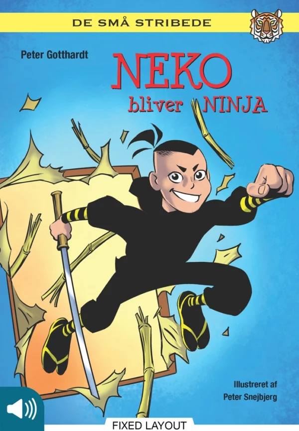 Kommas læsestart: Neko bliver ninja - niveau 2