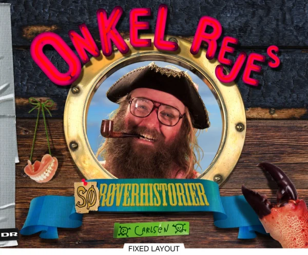 Onkel Rejes (sø)røverhistorier (inkl. cd)