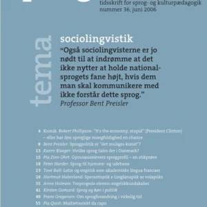 Sociolingvistik