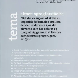 Almen sprogforståelse