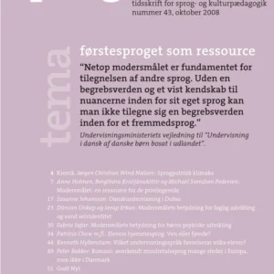 Førstesproget som ressource