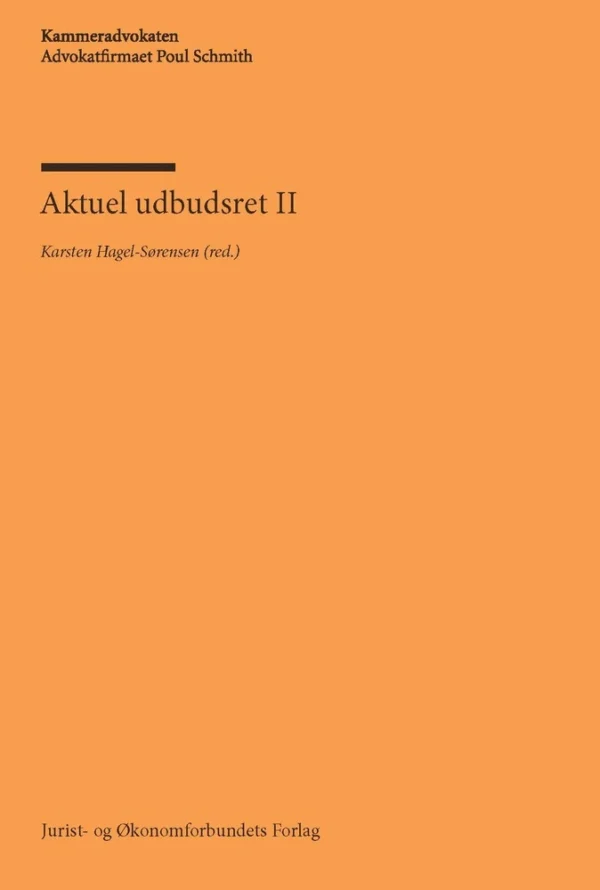 Aktuel udbudsret II