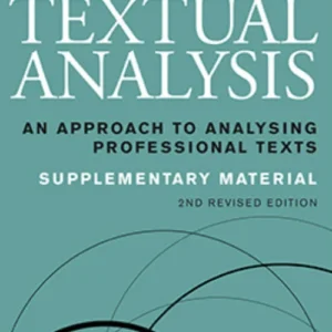 Textual Analysis, supplementary material, 2. udgave