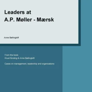 Leaders at A.P. Møller - Mærsk