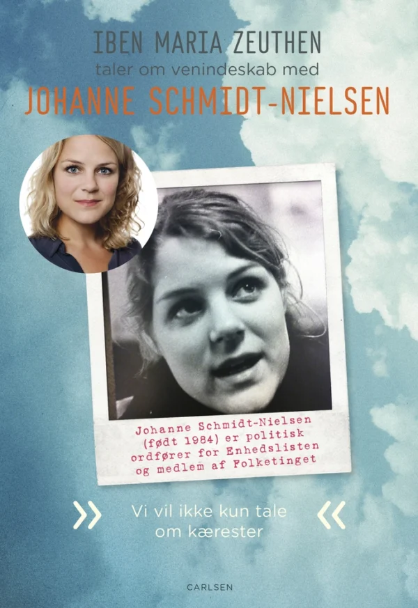 Iben Maria Zeuthen taler om venindeskab med Johanne Schmidt-Nielsen - "Vi vil ikke kun tale om kærester"