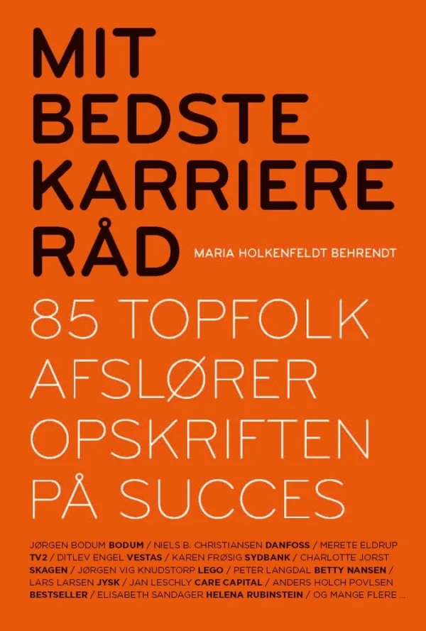 Mit bedste karriereråd