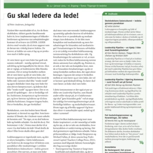 Skolen i Morgen. Nr. 4. Januar 2014. 17. årgang. Tema: Tilgange til ledelse