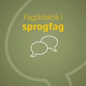 Fagdidaktik i sprogfag