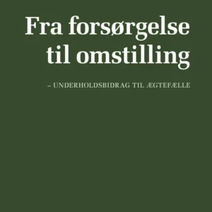 Fra forsørgelse til omstilling