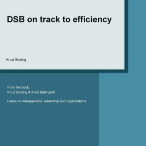 DSB on track to efficiency