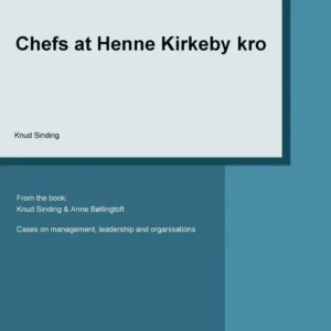 Chefs at Henne Kirkeby kro