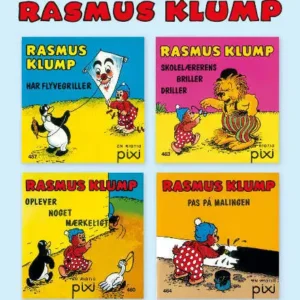 Rasmus Klump har flyvergriller - og tre andre historier