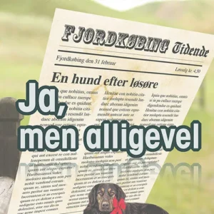 Ja, men alligevel