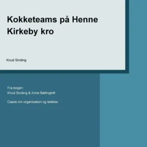 Kokketeams på Henne Kirkeby Kro