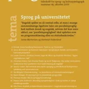 Sprog på universitetet