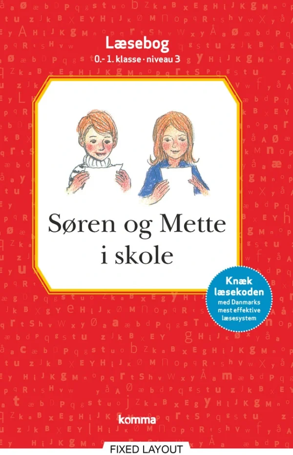 Søren og Mette i skole
