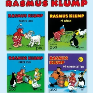 Rasmus Klump på månen - og tre andre historier