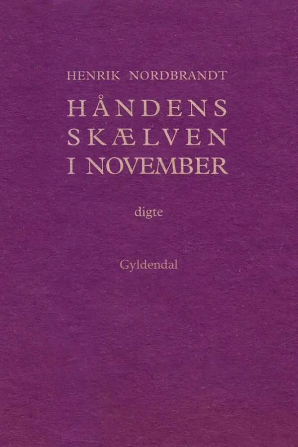 Håndens skælven i november