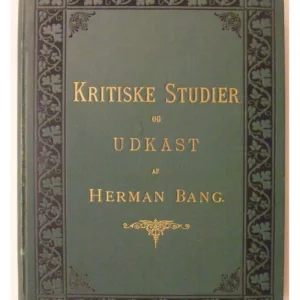 Kristiske Studier og Udkast