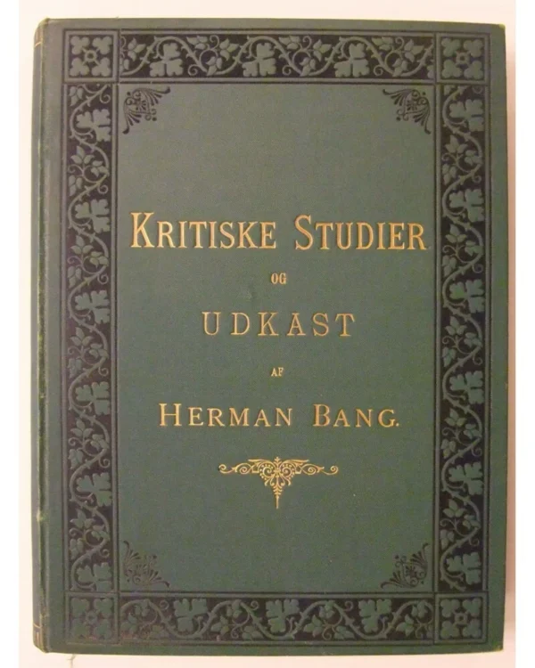 Kristiske Studier og Udkast