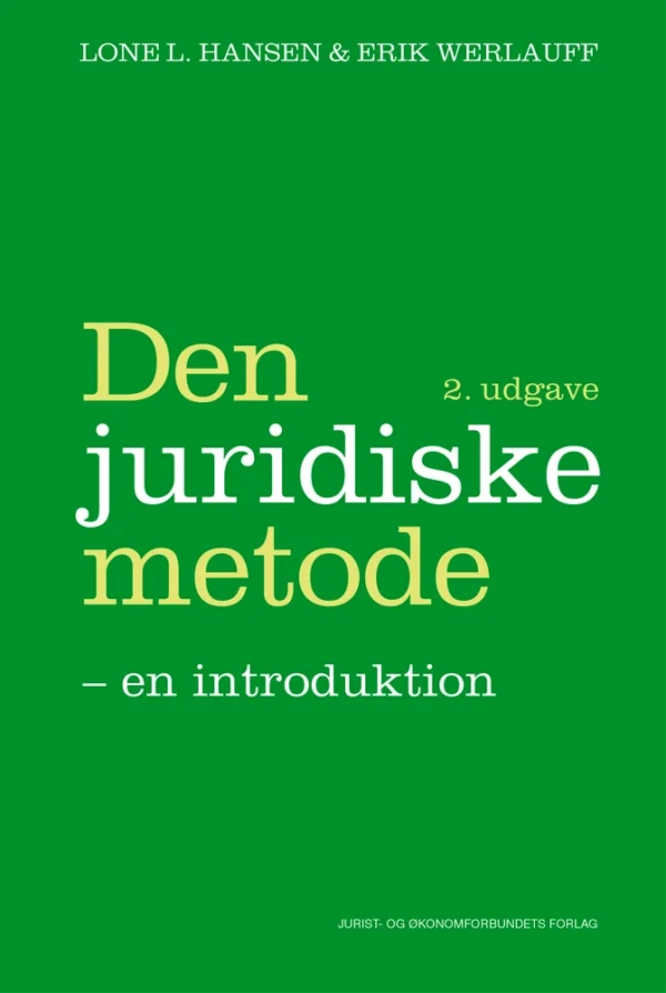 Den juridiske metode