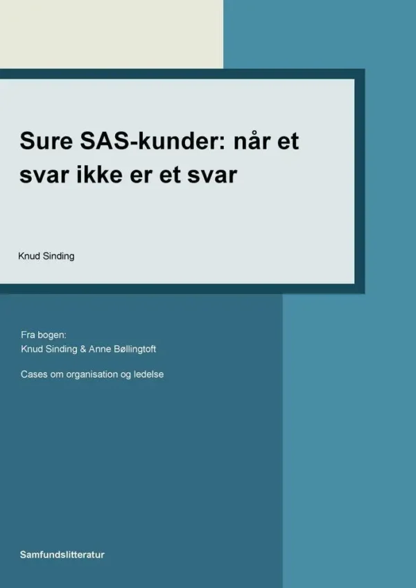 Sure SAS-kunder - når et svar ikke er et svar
