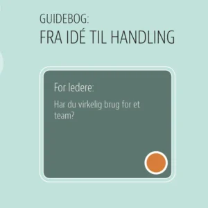 For ledere: Har du virkelig brug for et team?