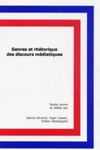 Genres et rhétorique des discours médiatiques
