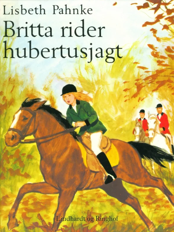 Britta rider hubertusjagt